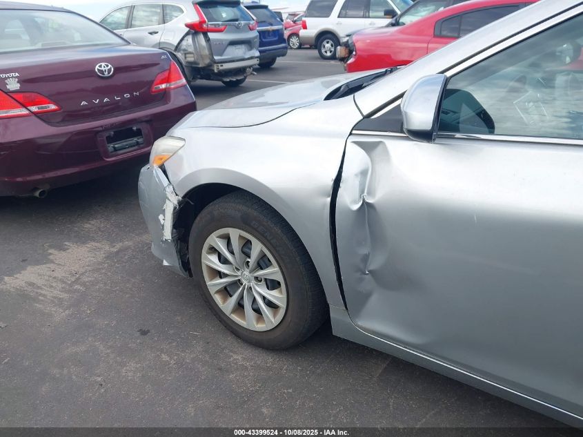 2015 Toyota Camry Le VIN: 4T1BF1FK6FU112742 Lot: 43399524