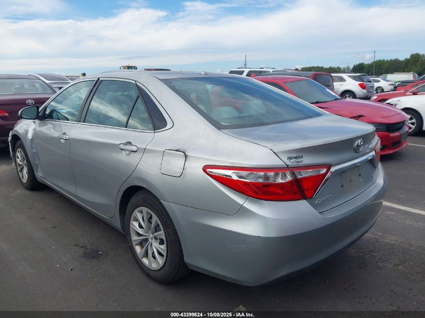 2015 Toyota Camry Le VIN: 4T1BF1FK6FU112742 Lot: 43399524