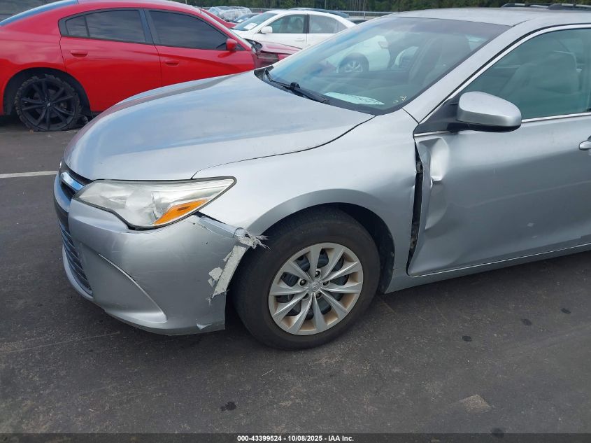 2015 Toyota Camry Le VIN: 4T1BF1FK6FU112742 Lot: 43399524