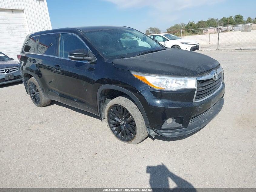 2016 TOYOTA HIGHLANDER LE V6 - 5TDBKRFH5GS263497