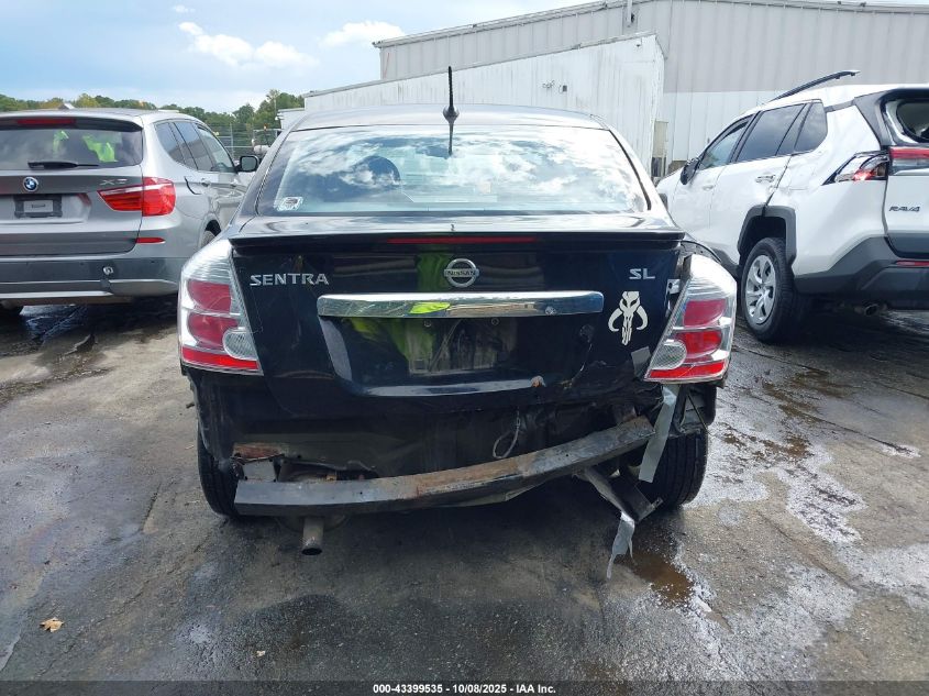 2012 Nissan Sentra 2.0 Sl VIN: 3N1AB6AP2CL720522 Lot: 43399535