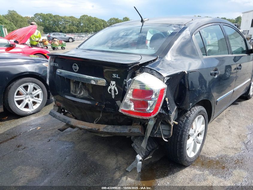 2012 Nissan Sentra 2.0 Sl VIN: 3N1AB6AP2CL720522 Lot: 43399535
