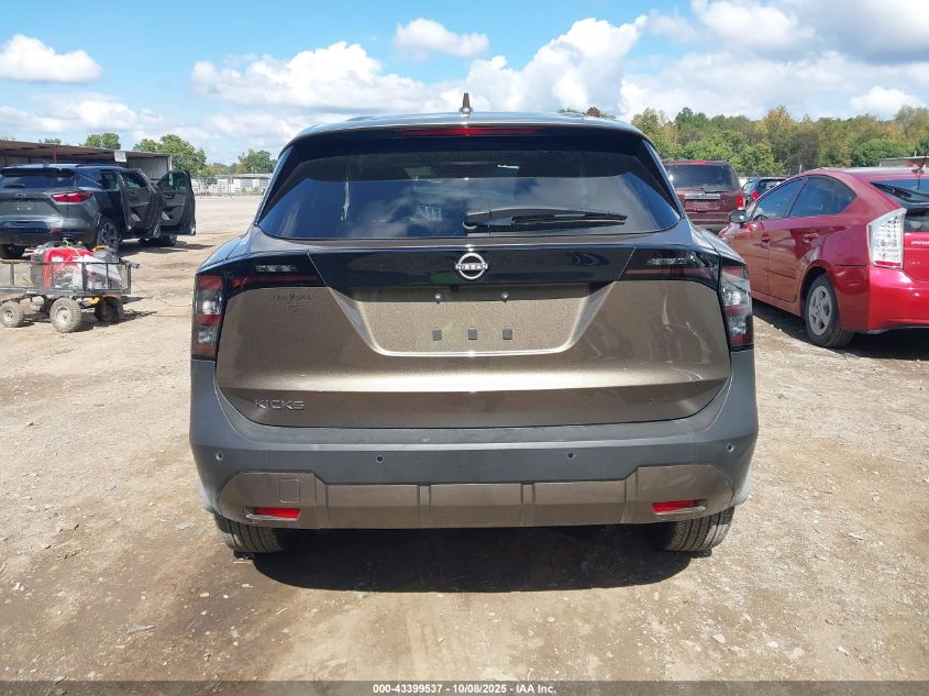 2025 Nissan Kicks Sv Fwd VIN: 3N8AP6CA4SL357697 Lot: 43399537