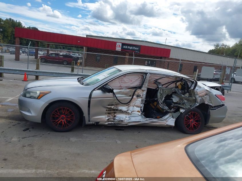 2008 Honda Accord 2.4 Lx VIN: 1HGCP26378A095346 Lot: 43399550
