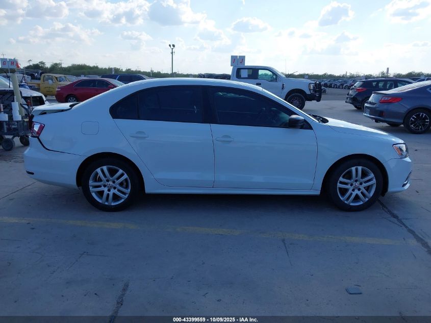 2015 Volkswagen Jetta 2.0L S VIN: 3VW2K7AJ3FM351295 Lot: 43399559