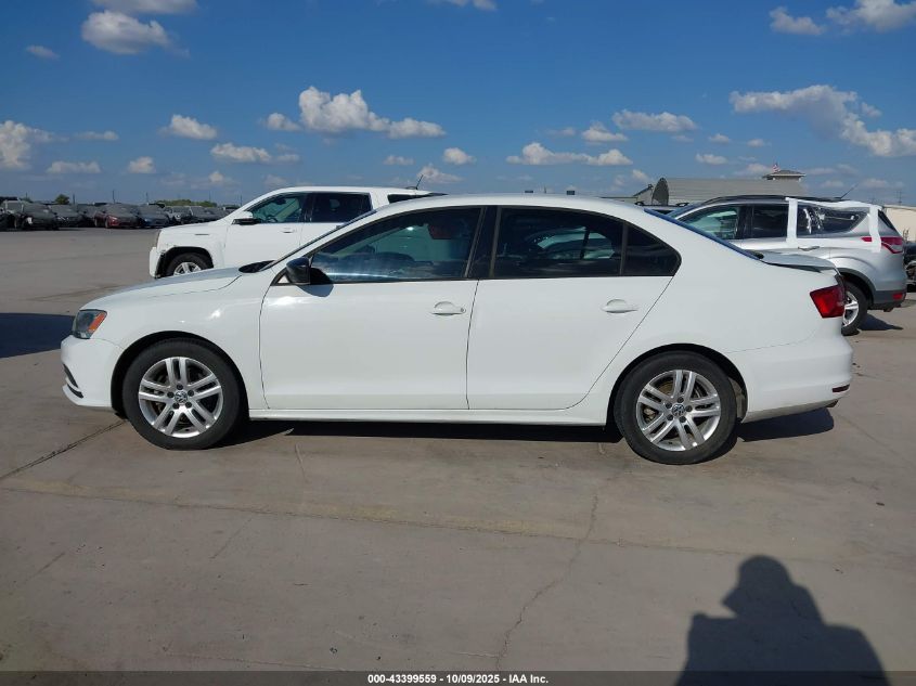 2015 Volkswagen Jetta 2.0L S VIN: 3VW2K7AJ3FM351295 Lot: 43399559