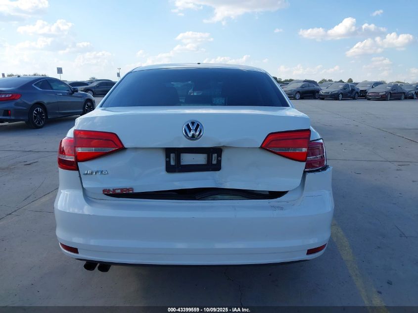2015 Volkswagen Jetta 2.0L S VIN: 3VW2K7AJ3FM351295 Lot: 43399559