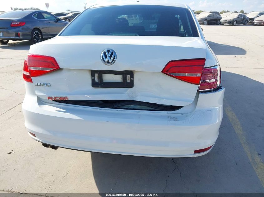 2015 Volkswagen Jetta 2.0L S VIN: 3VW2K7AJ3FM351295 Lot: 43399559