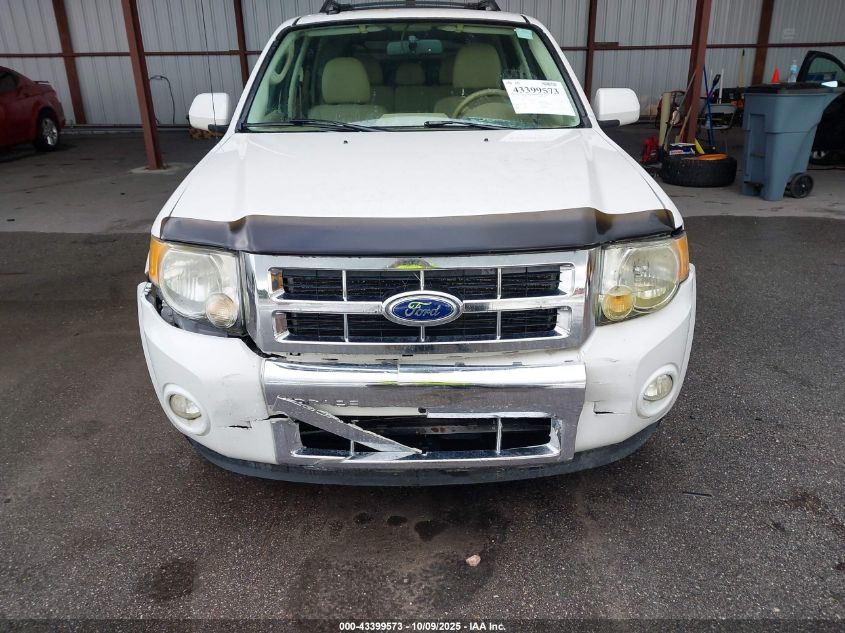 2011 Ford Escape Limited VIN: 1FMCU0EG8BKB51355 Lot: 43399573