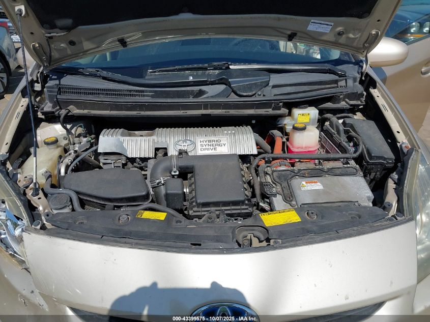 2010 Toyota Prius I/Ii/Iii/Iv/V VIN: JTDKN3DU6A1212583 Lot: 43399575