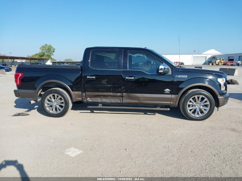 2016 Ford F-150 King Ranch VIN: 1FTEW1CG6GFB53475 Lot: 43399593