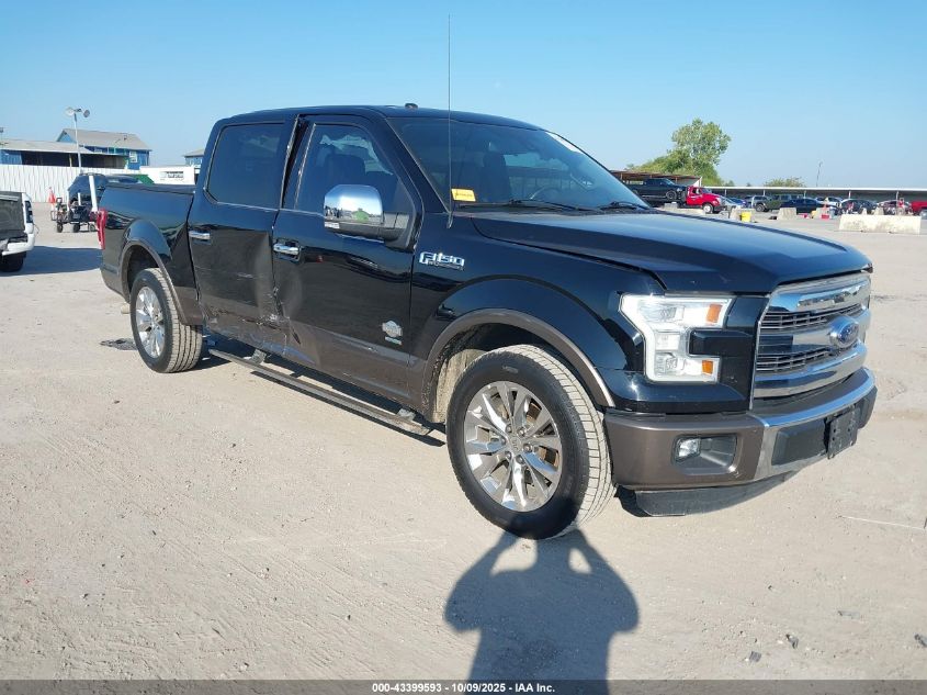 2016 Ford F-150 King Ranch VIN: 1FTEW1CG6GFB53475 Lot: 43399593