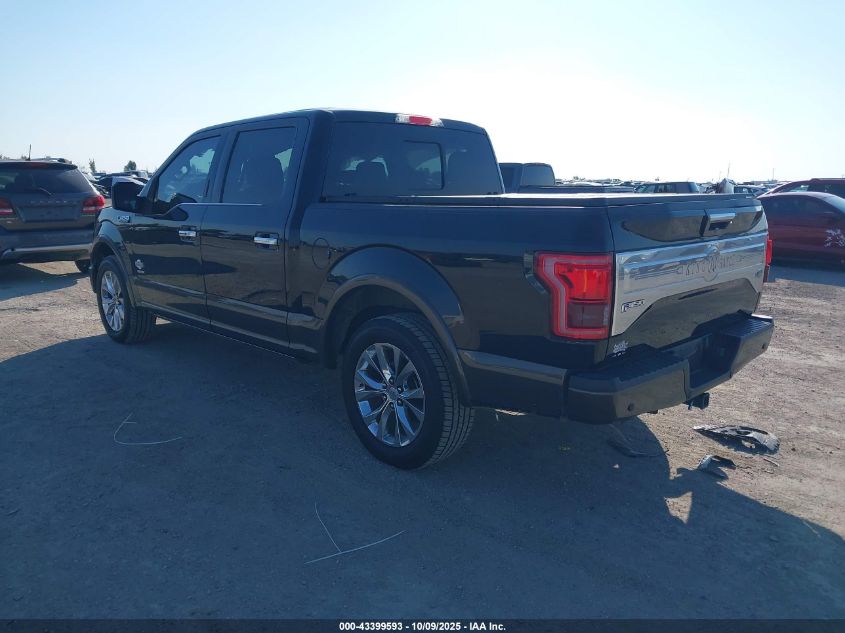 2016 Ford F-150 King Ranch VIN: 1FTEW1CG6GFB53475 Lot: 43399593