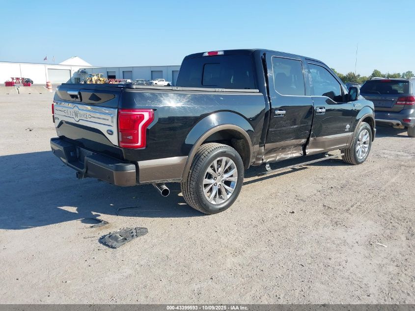 2016 Ford F-150 King Ranch VIN: 1FTEW1CG6GFB53475 Lot: 43399593