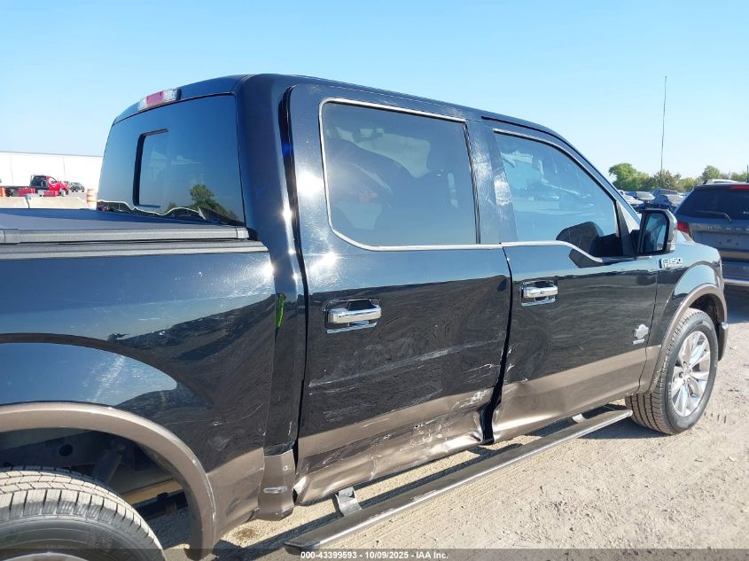 2016 Ford F-150 King Ranch VIN: 1FTEW1CG6GFB53475 Lot: 43399593