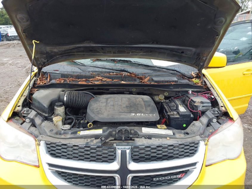 2012 Dodge Grand Caravan Sxt VIN: 2C4RDGCGXCR224951 Lot: 43399596