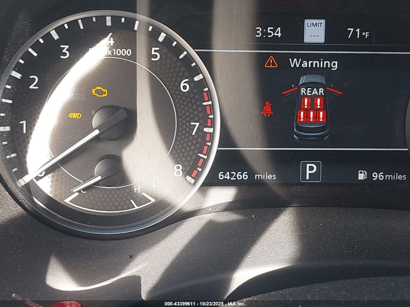 2023 Nissan Armada Platinum 4Wd VIN: JN8AY2DB2P9831255 Lot: 43399611