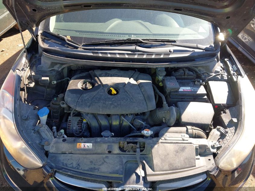 2013 Hyundai Elantra Limited VIN: KMHDH4AE6DU009890 Lot: 43399640