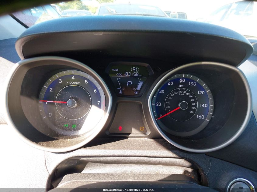 2013 Hyundai Elantra Limited VIN: KMHDH4AE6DU009890 Lot: 43399640