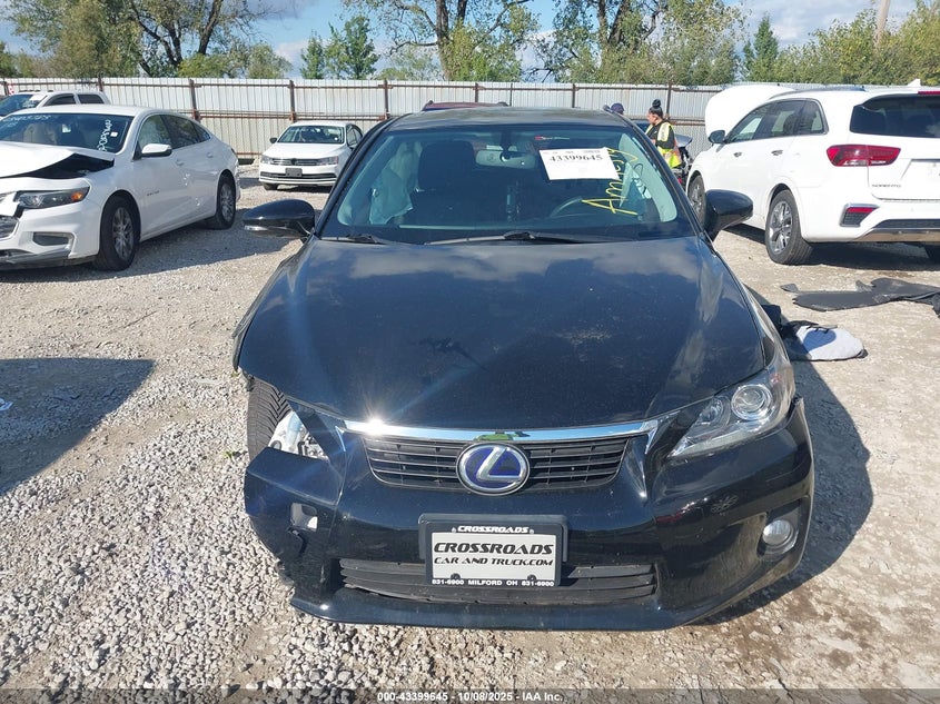 2013 LEXUS CT 200H JTHKD5BH9D2170573