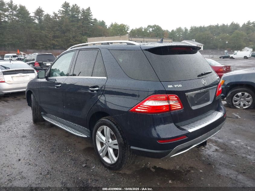 2014 Mercedes-Benz Ml 350 4Matic VIN: 4JGDA5HB8EA341905 Lot: 43399654