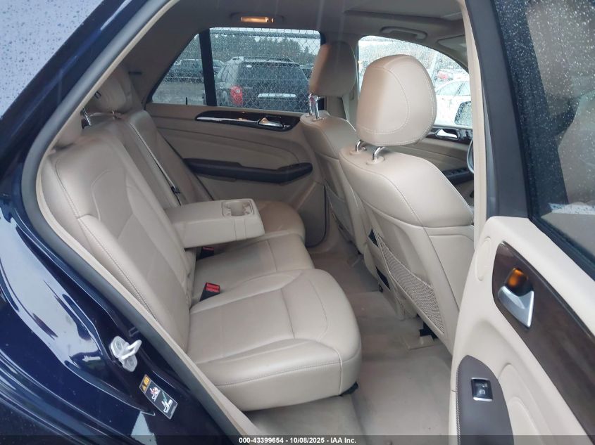 2014 Mercedes-Benz Ml 350 4Matic VIN: 4JGDA5HB8EA341905 Lot: 43399654