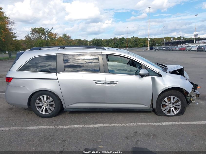 2014 Honda Odyssey Ex-L VIN: 5FNRL5H63EB034124 Lot: 43399658