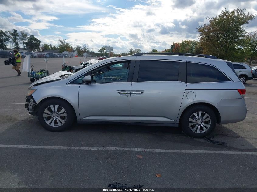 2014 Honda Odyssey Ex-L VIN: 5FNRL5H63EB034124 Lot: 43399658