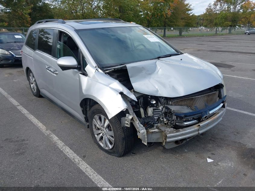 2014 Honda Odyssey Ex-L VIN: 5FNRL5H63EB034124 Lot: 43399658