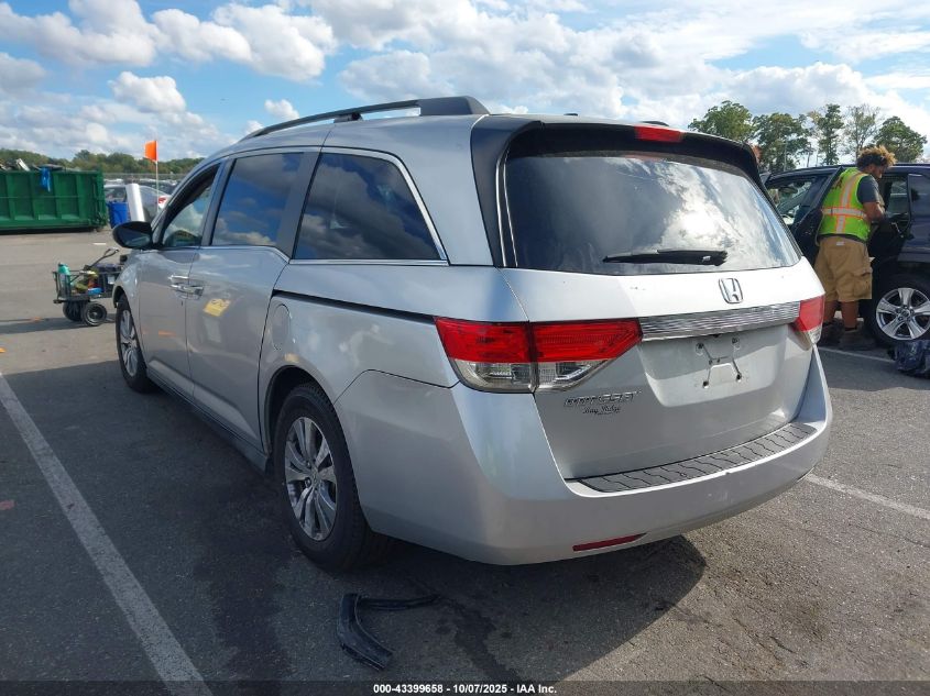 2014 Honda Odyssey Ex-L VIN: 5FNRL5H63EB034124 Lot: 43399658