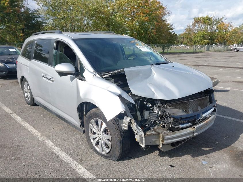 2014 Honda Odyssey Ex-L VIN: 5FNRL5H63EB034124 Lot: 43399658