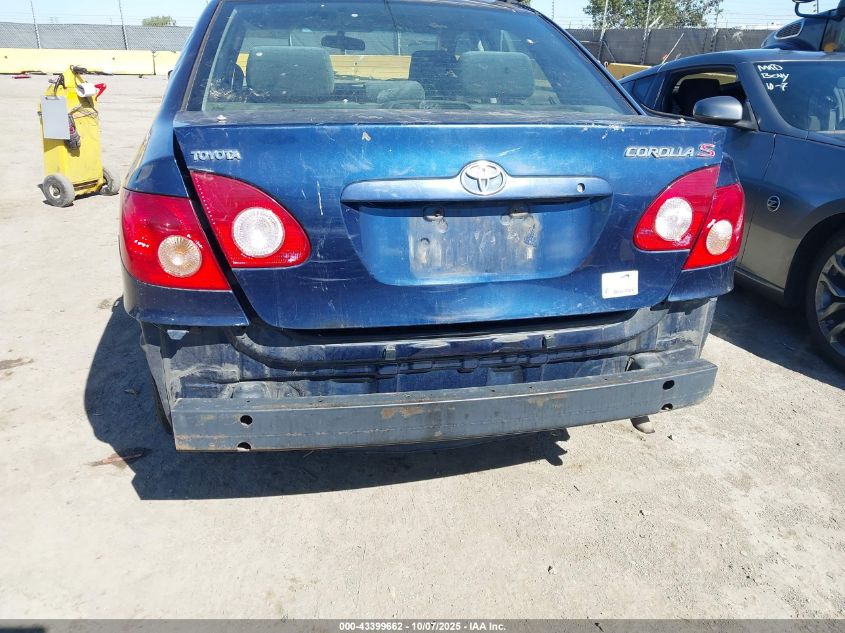 2006 Toyota Corolla S VIN: 2T1BR32E76C645817 Lot: 43399662