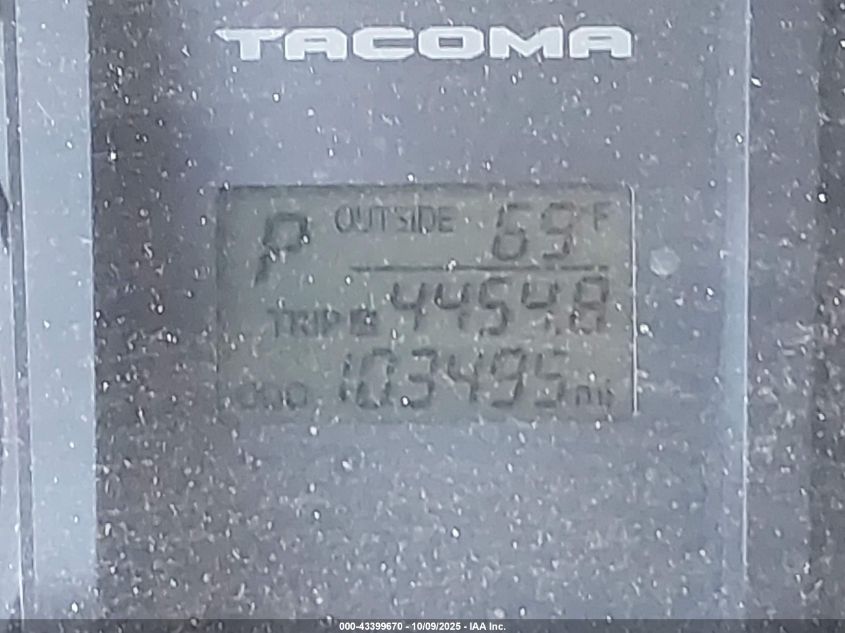 2017 Toyota Tacoma Access Cab/Sr/Sr5 VIN: 5TFRX5GNXHX099463 Lot: 43399670