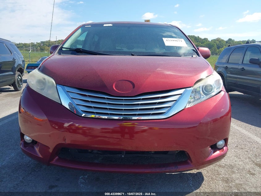 2011 Toyota Sienna Xle V6 VIN: 5TDYK3DC1BS112132 Lot: 41376800