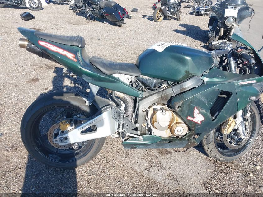 2003 Honda Cbr600 Rr VIN: JH2PC37023M002589 Lot: 43399693