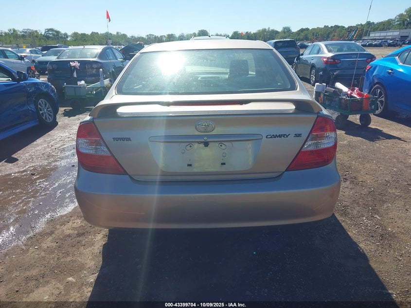 2002 Toyota Camry Se VIN: JTDBE32K020009097 Lot: 43399704