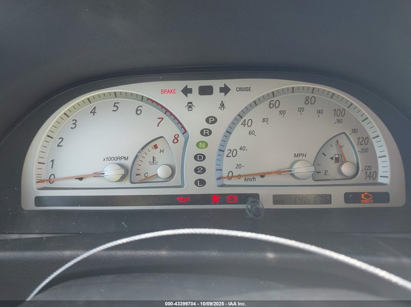 2002 Toyota Camry Se VIN: JTDBE32K020009097 Lot: 43399704