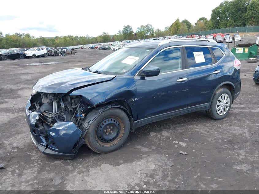 2016 NISSAN ROGUE S KNMAT2MV3GP677560
