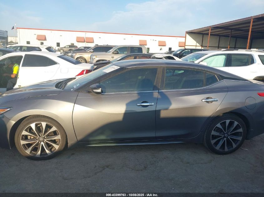 2017 Nissan Maxima 3.5 Sr VIN: 1N4AA6AP8HC418709 Lot: 43399763