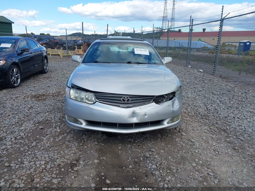 2002 Toyota Camry Solara Sle V6 VIN: 2T1CF28P82C594015 Lot: 43399798