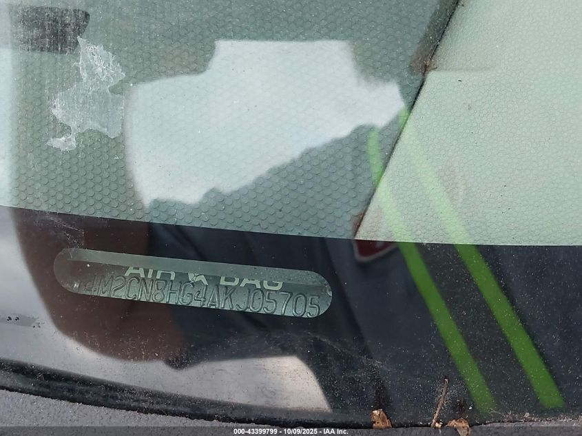 2010 Mercury Mariner Premier VIN: 4M2CN8HG4AKJ05705 Lot: 43399799