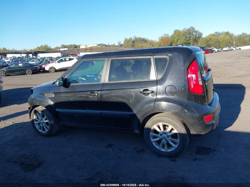 2012 Kia Soul + VIN: KNDJT2A68C7464871 Lot: 43399806