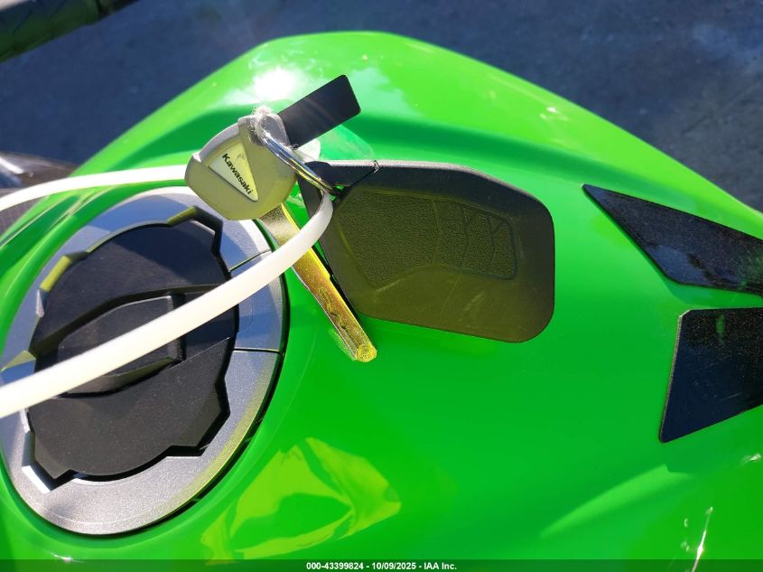 2025 Kawasaki Ex500 A/B VIN: ML5EXGJ15SDA38480 Lot: 43399824