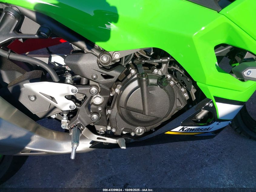 2025 Kawasaki Ex500 A/B VIN: ML5EXGJ15SDA38480 Lot: 43399824