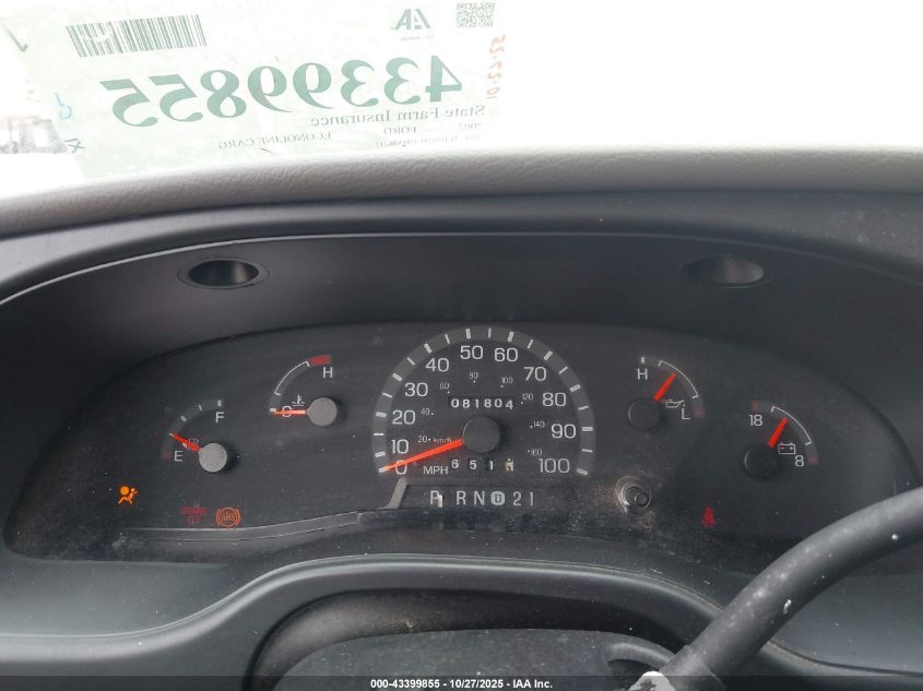 2002 Ford E-250 Commercial/Recreational VIN: 1FTNS24L42HA06212 Lot: 43399855