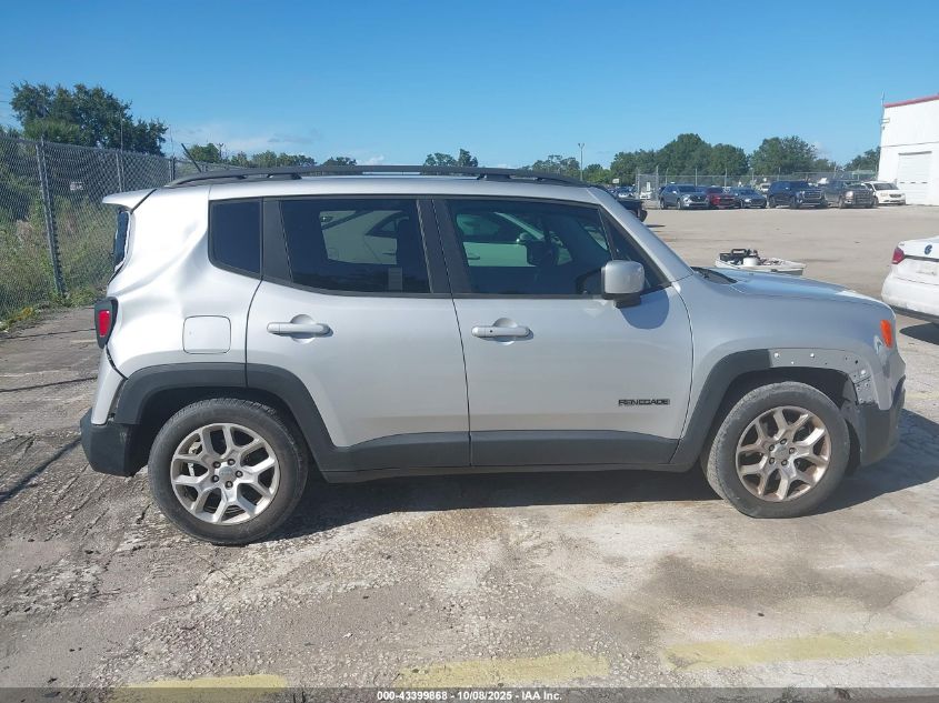 2016 Jeep Renegade Latitude VIN: ZACCJABT1GPD85256 Lot: 43399868