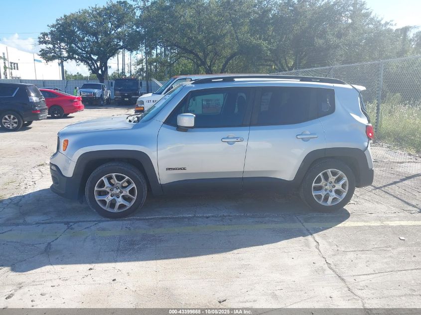 2016 Jeep Renegade Latitude VIN: ZACCJABT1GPD85256 Lot: 43399868