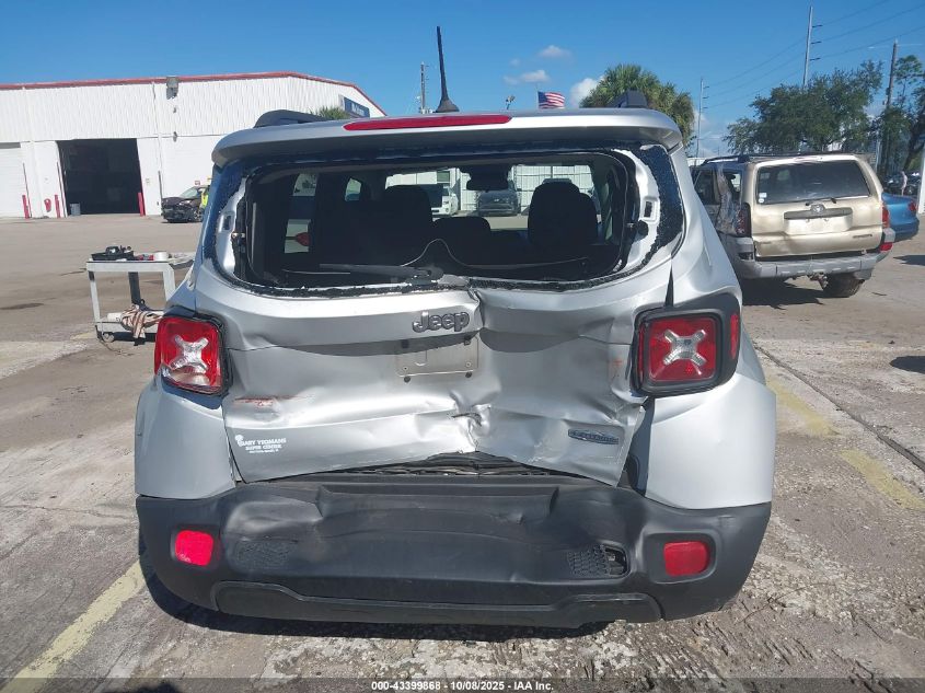 2016 Jeep Renegade Latitude VIN: ZACCJABT1GPD85256 Lot: 43399868