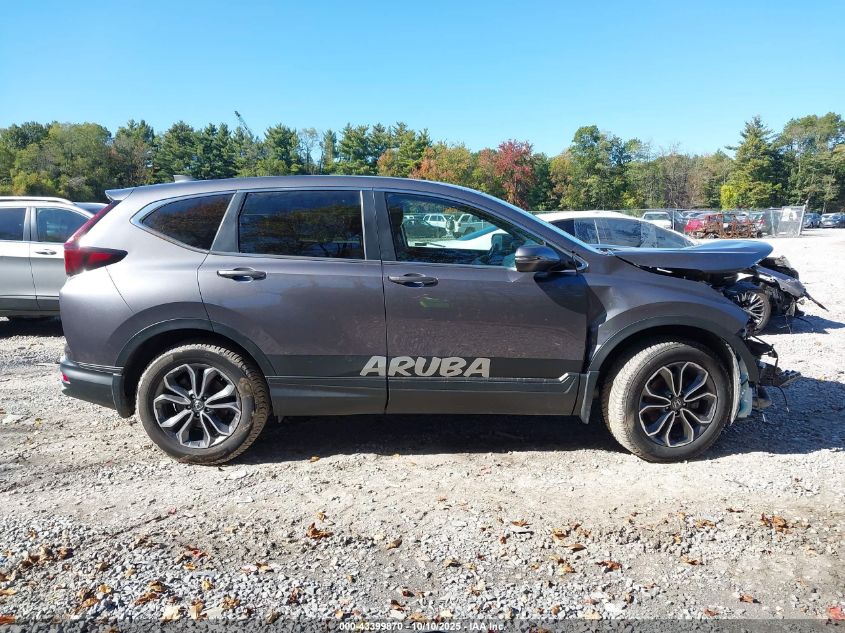 2022 Honda Cr-V Awd Ex-L VIN: 2HKRW2H8XNH645048 Lot: 43399870