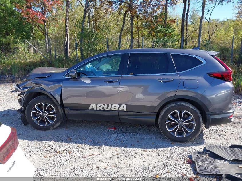 2022 Honda Cr-V Awd Ex-L VIN: 2HKRW2H8XNH645048 Lot: 43399870